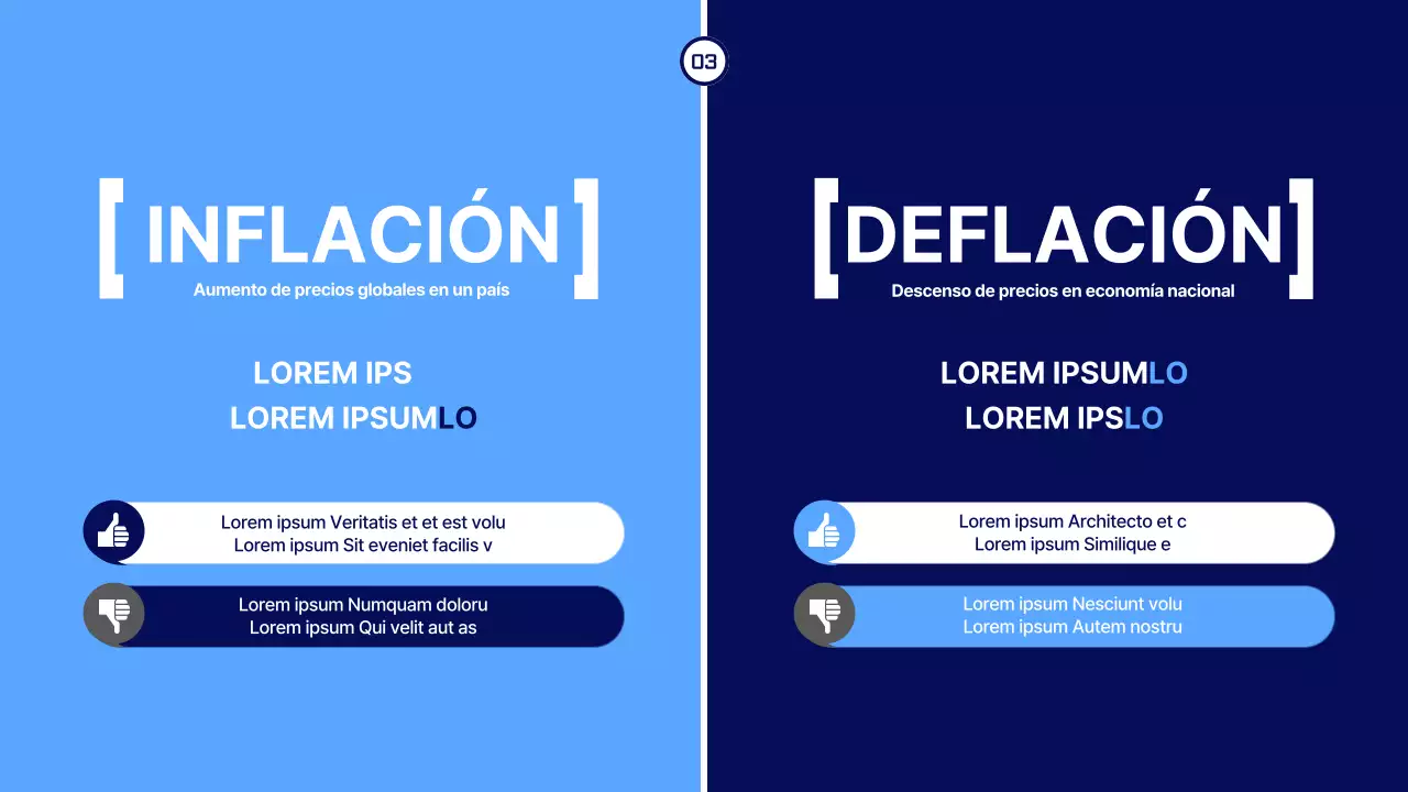 Recursos didácticos Blue Simple Economy Stocks