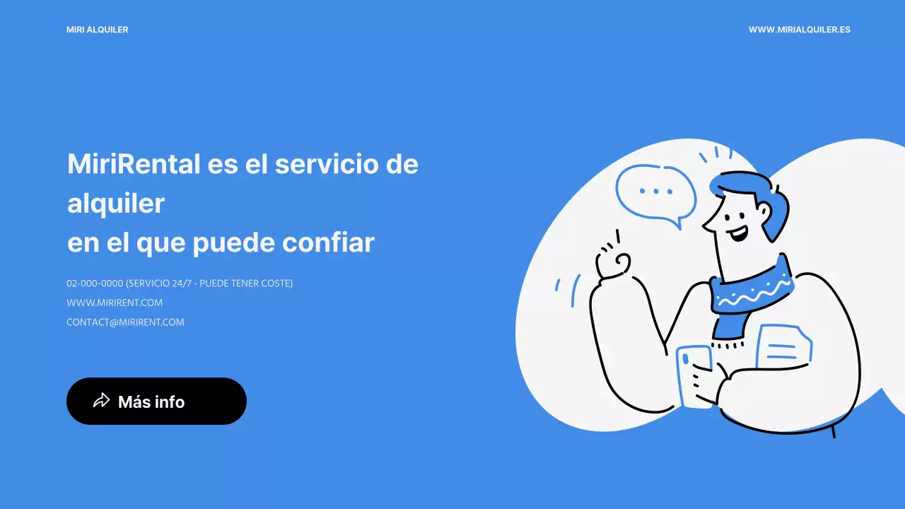 Presentación del servicio de alquiler de electrodomésticos