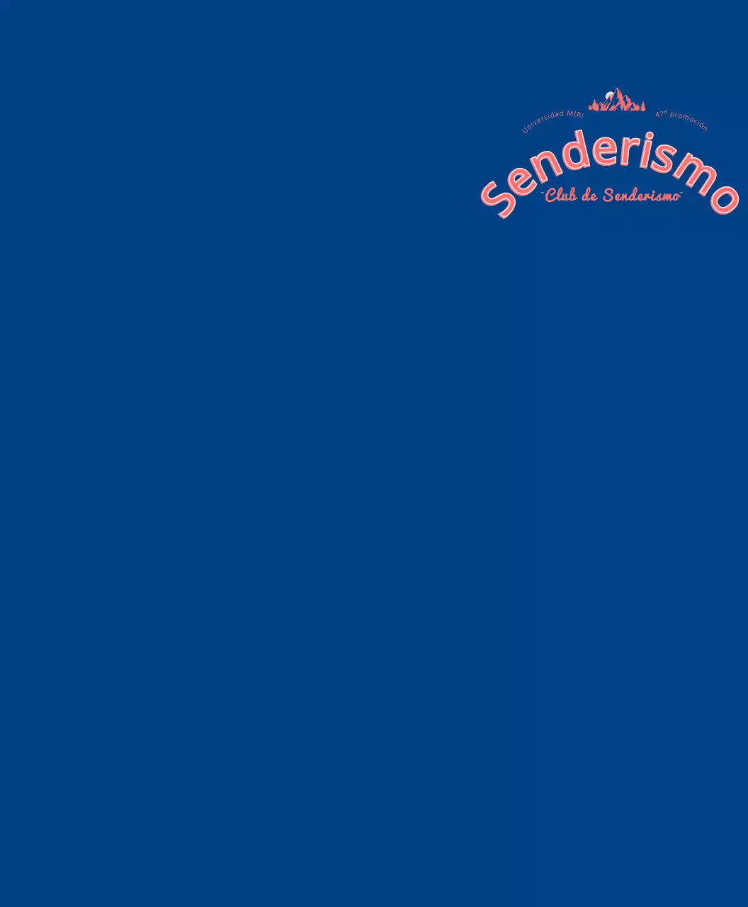 Sudadera con capucha del club de montañismo con montañas en letras