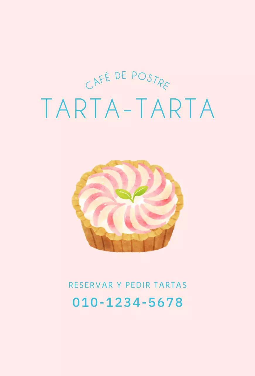 Tarta Postre Café
