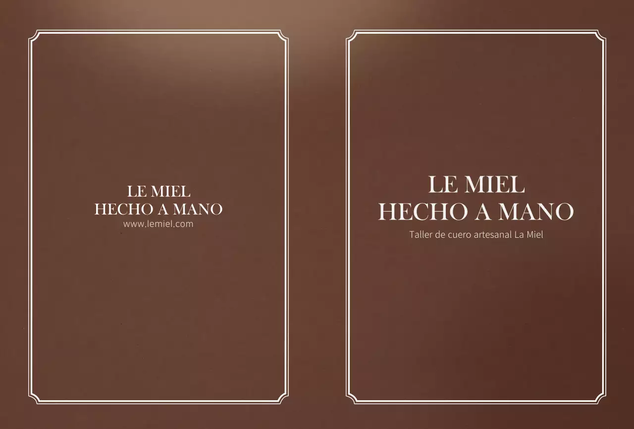 Textura de cuero marrón Lujosas postales de marroquinería hechas a mano