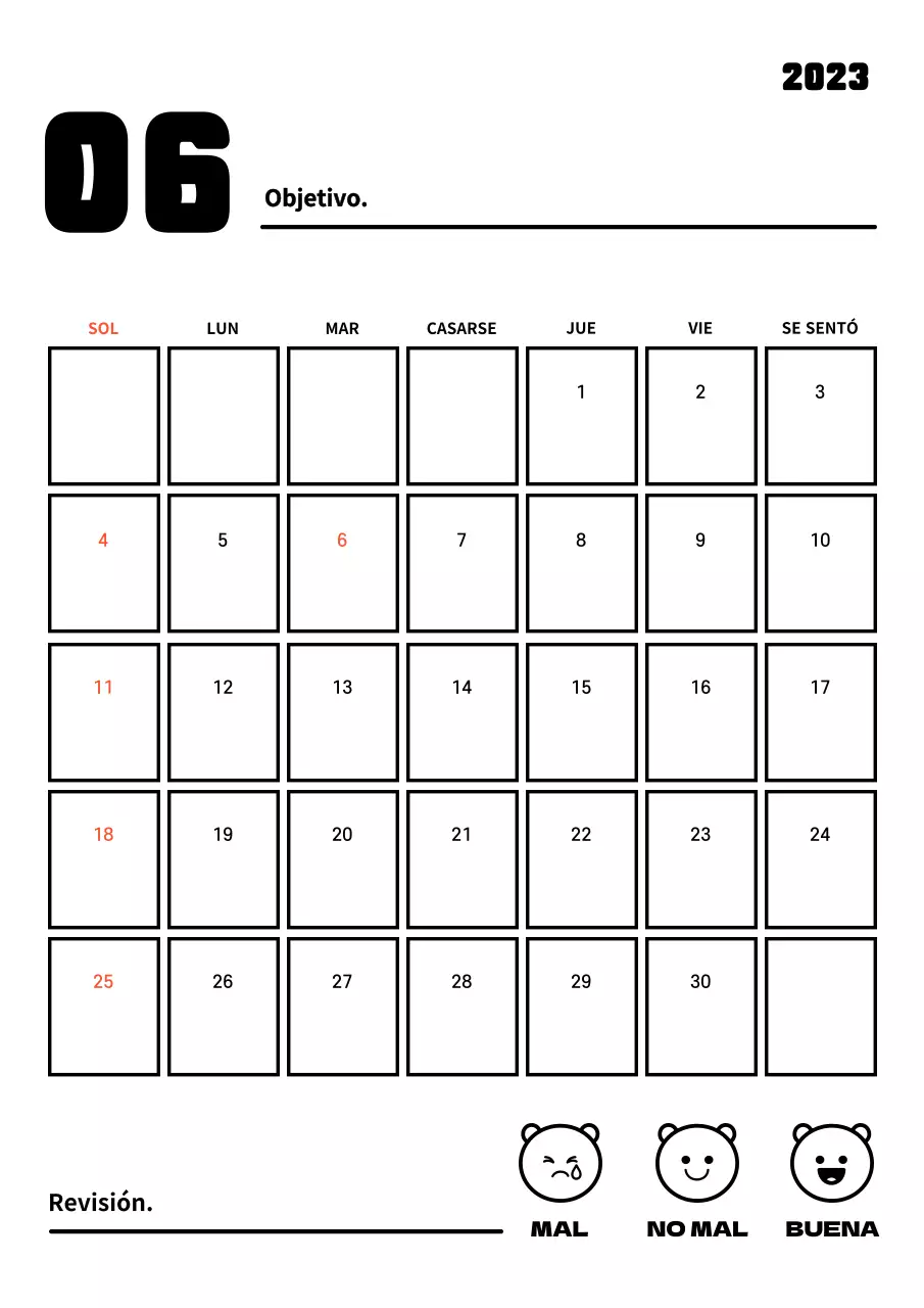 Seguimiento de objetivos de Año Nuevo con líneas limpias