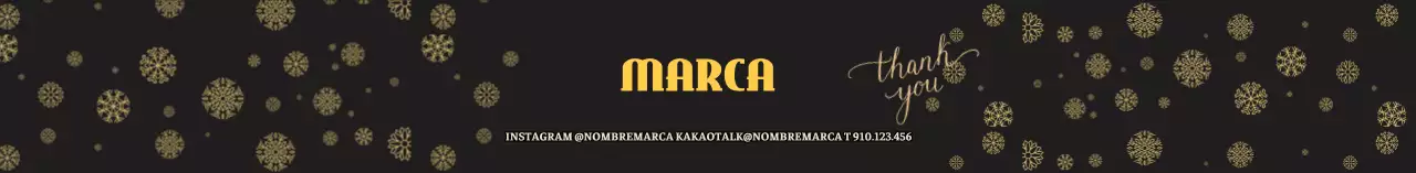 Café holandés con un toque navideño negro y dorado