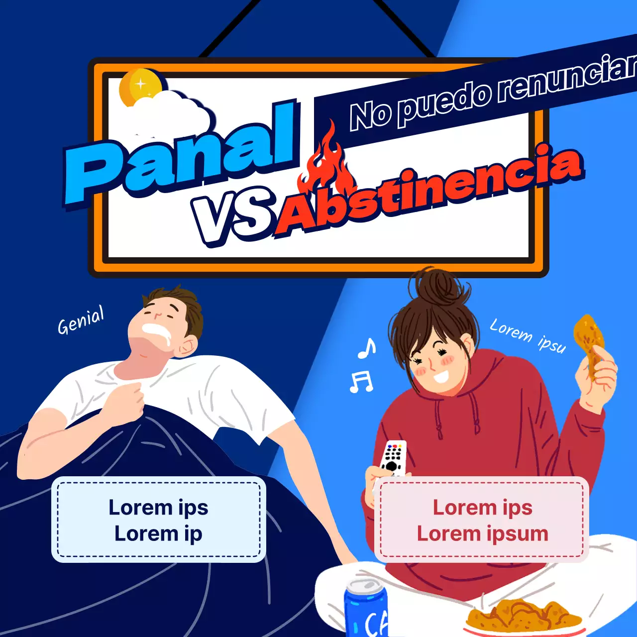 Comparación de los panales azul y rojo frente a los gusanos de fuego