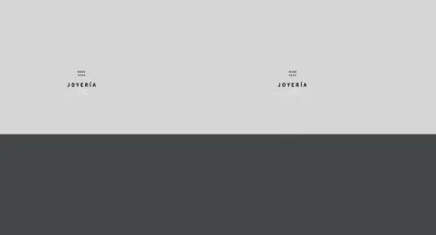 Joyería modernaBolsas