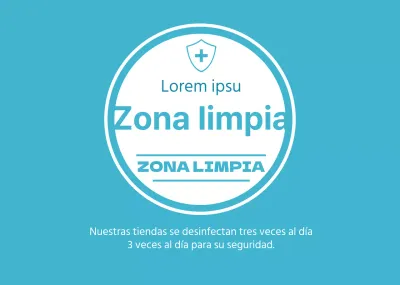 Guía de tiendas azules, limpias y seguras