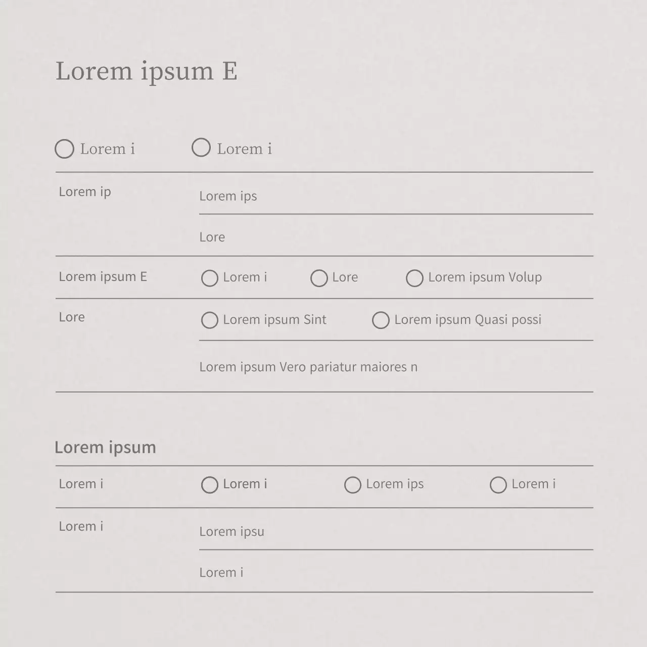 Una joyería sentimental en Warm Grey