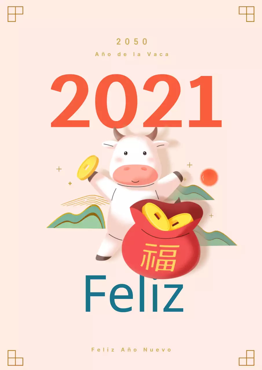 Diseñar una tarjeta de Año Nuevo