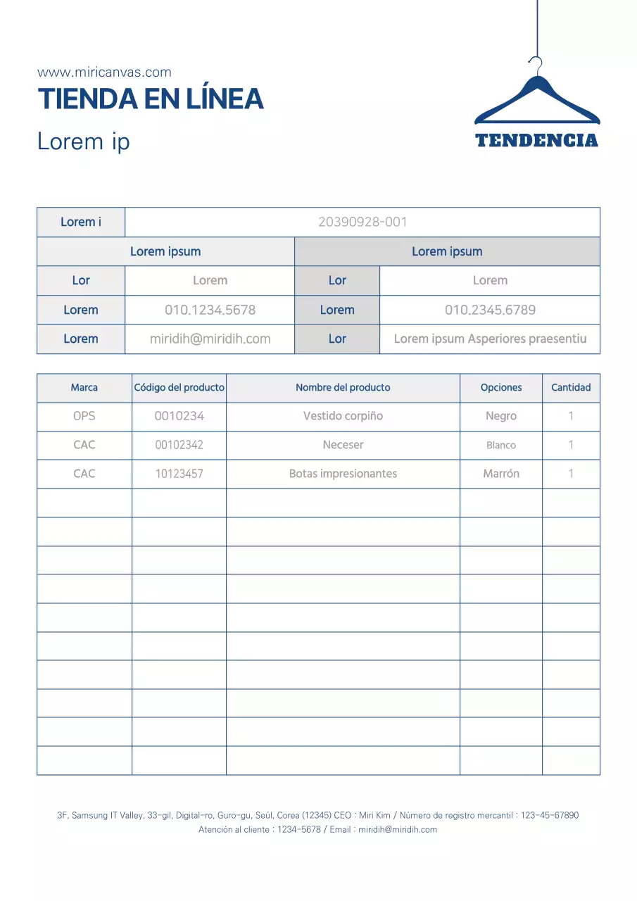 grey & navy tienda online confirmación de pedido ropa moda