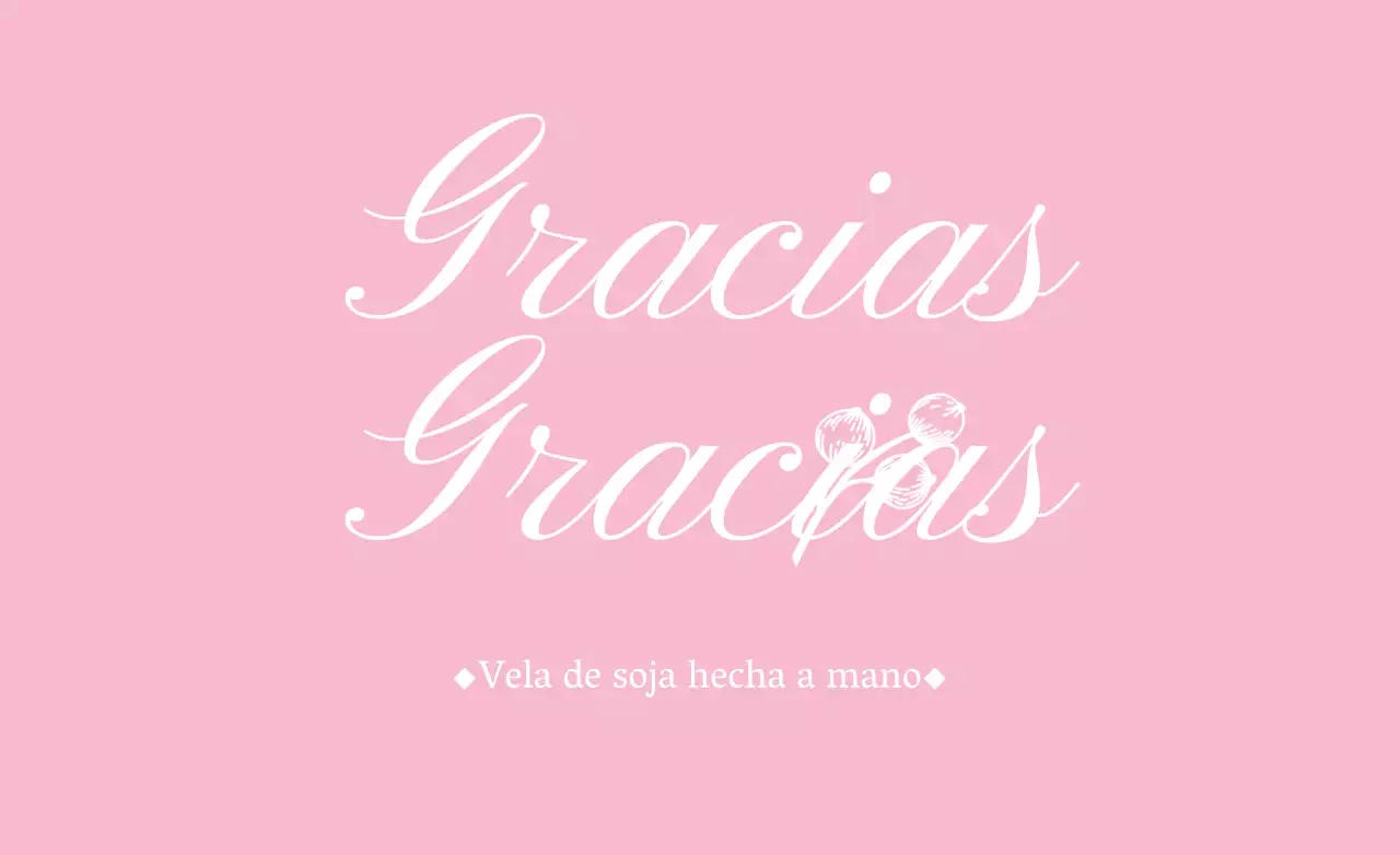 Vela de soja artesanal