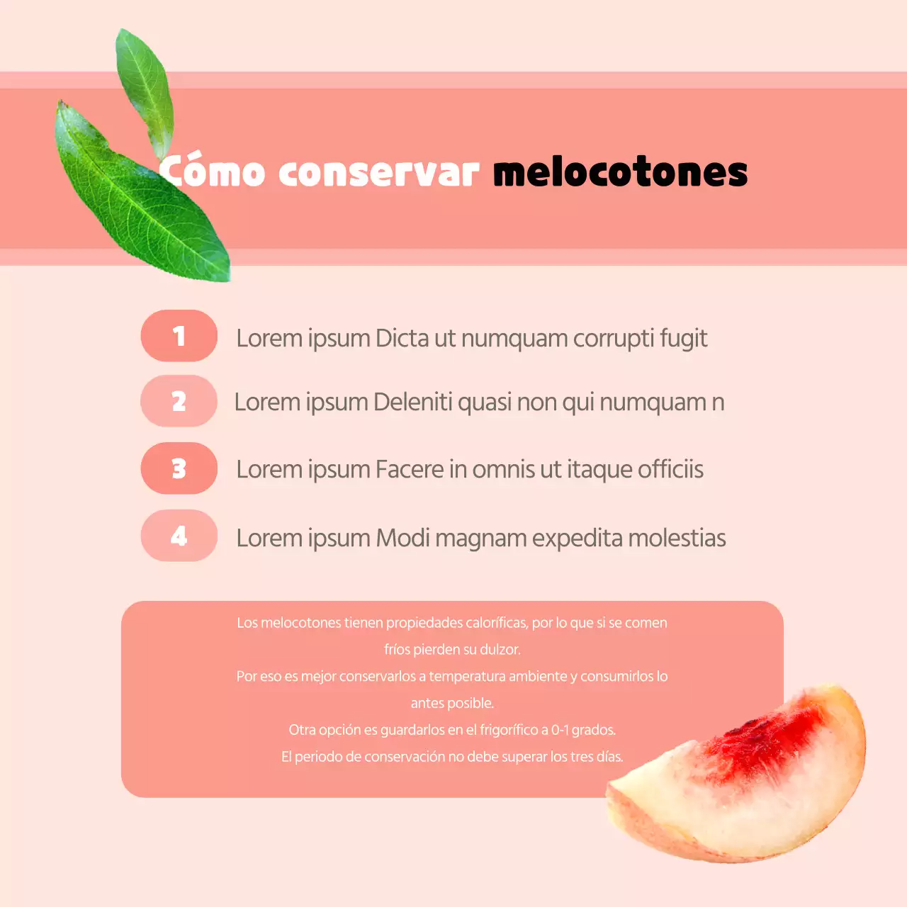 Consejos para elegir melocotones rosas, bonitos y deliciosos
