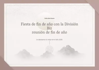 Reuniones de fin de año