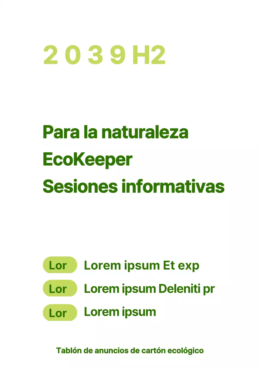 Icono de la naturaleza de estilo sencillo combinado en verde y chartreuse Acerca de la información sobre la ecogestión