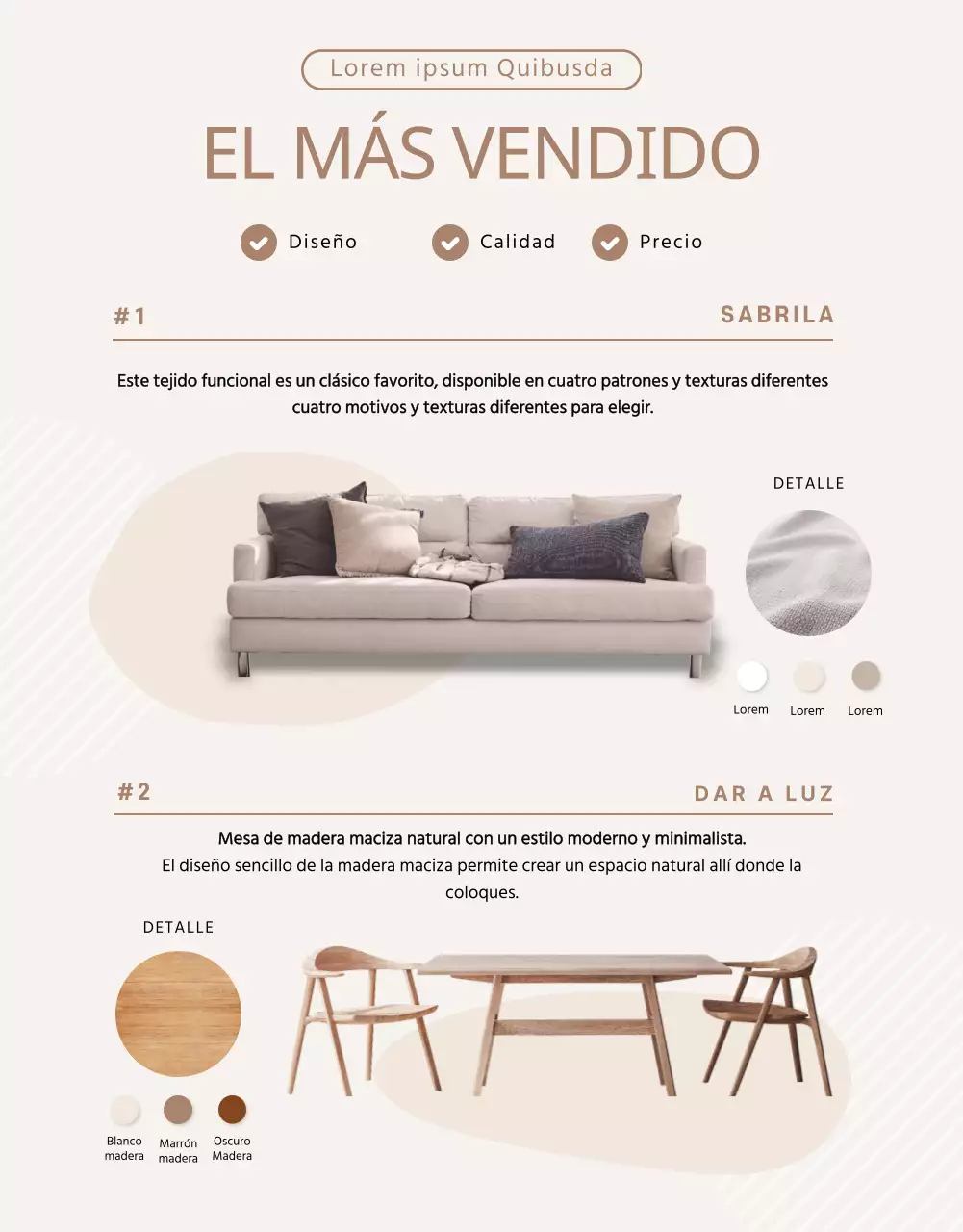 Semana de Bodas en Beige