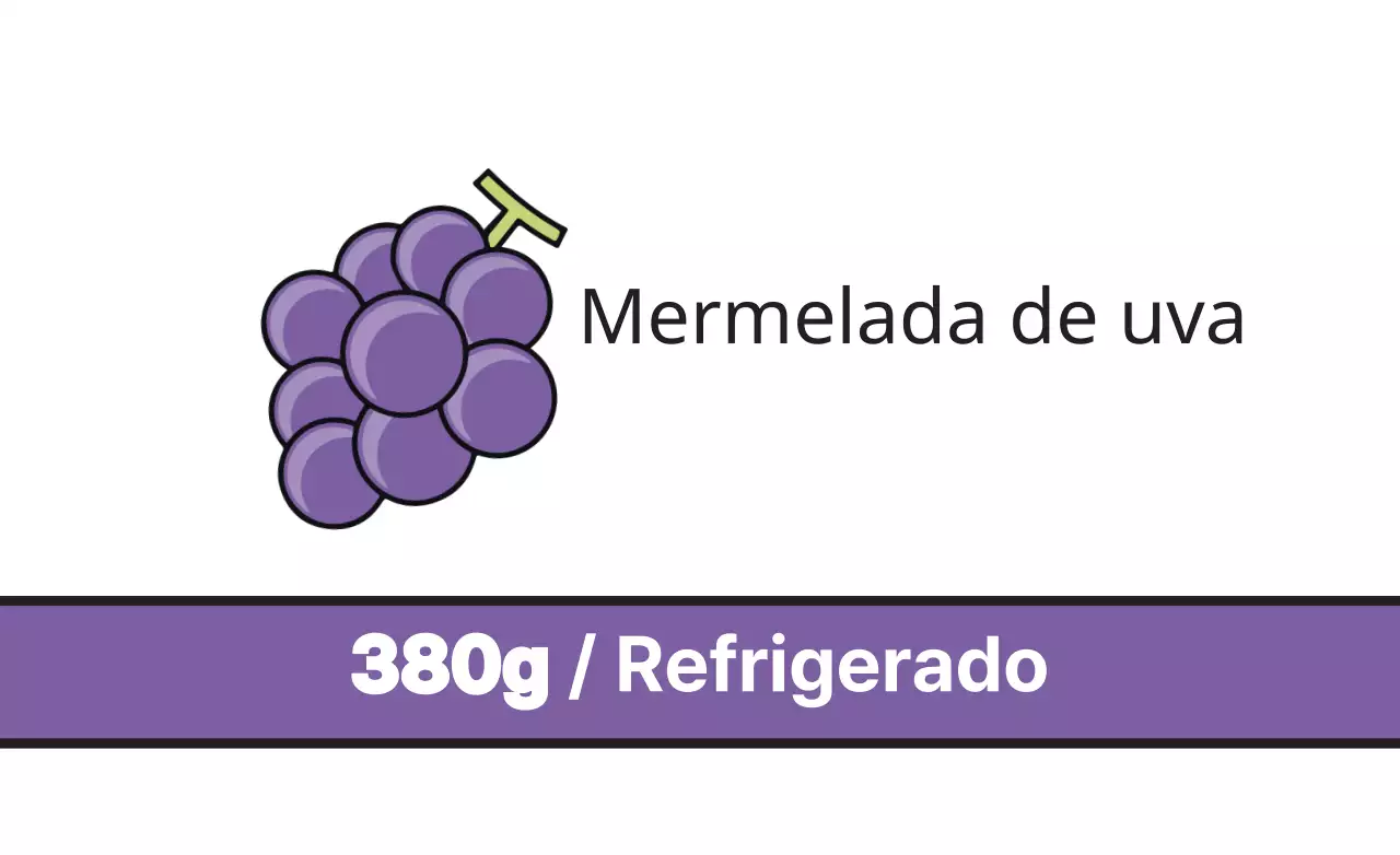 Mermelada de uva