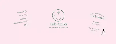 Ilustración rosa de líneas simples