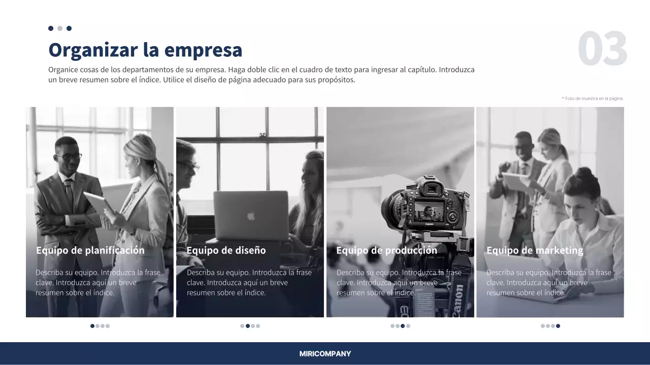 Plantilla de plan de empresa sencillo