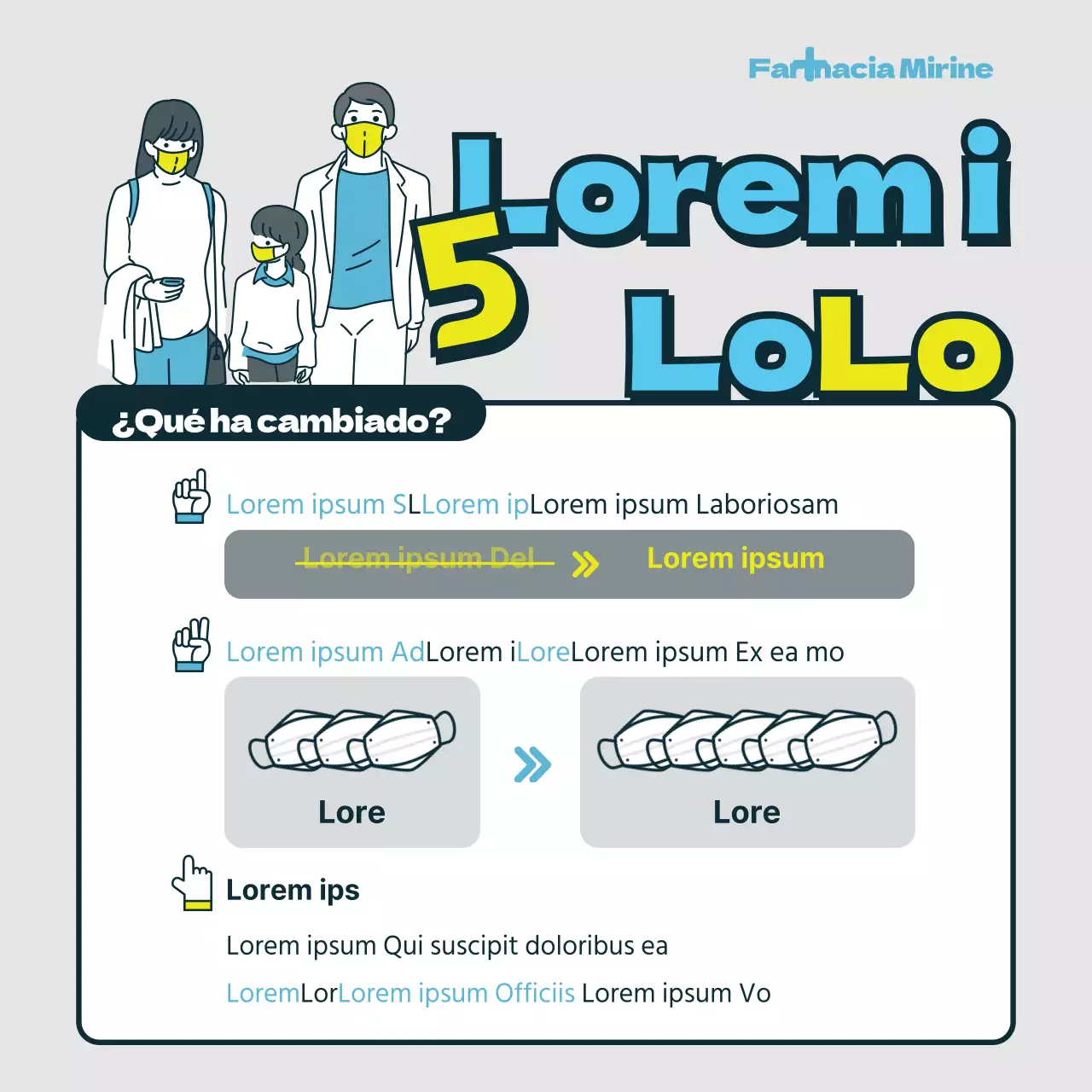 Derogación de la parte 5 de las máscaras públicas