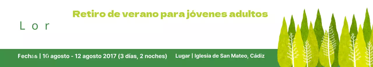 Retiro de verano para jóvenes