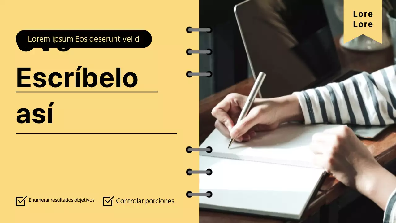 Primavera amarilla Nota Concepto CV Consejos YouTube Miniatura