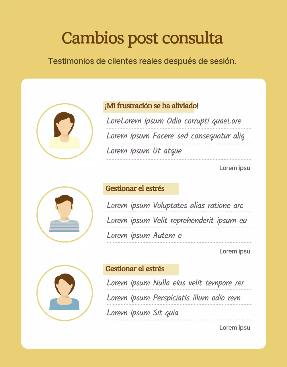 Detalles de asesoramiento psicológico en colores suaves