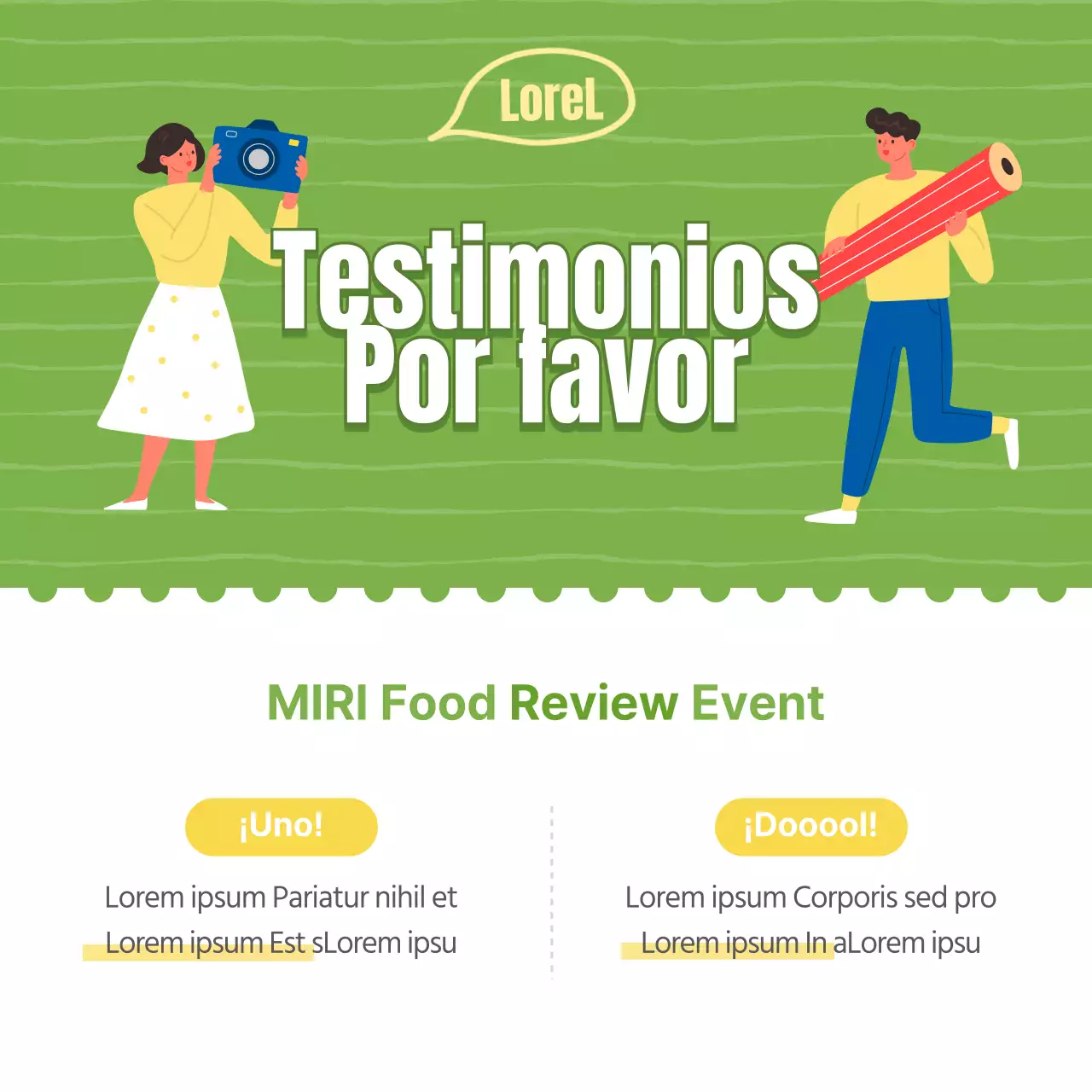 Comentarios sobre la entrega