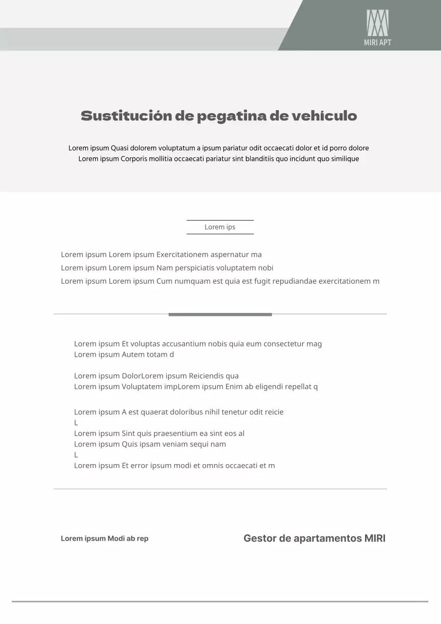 Instrucciones de sustitución del adhesivo caqui y gris para vehículos