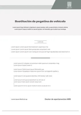 Instrucciones de sustitución del adhesivo caqui y gris para vehículos