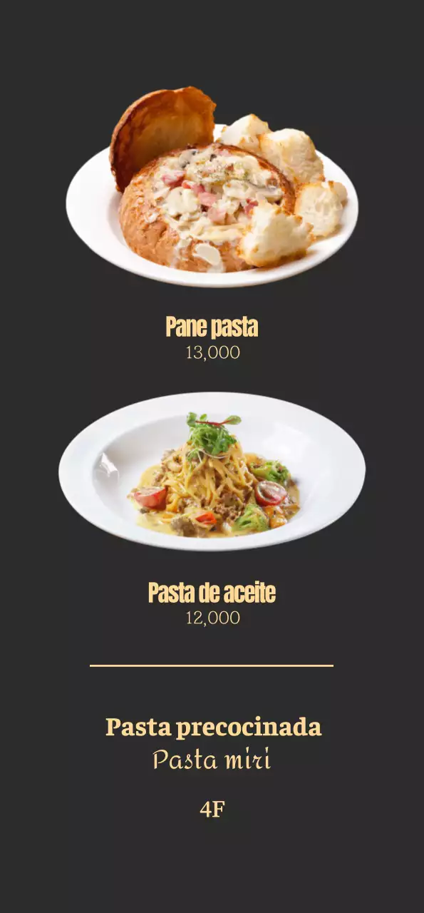 Promover la pasta con un fondo gris cálido y relajante