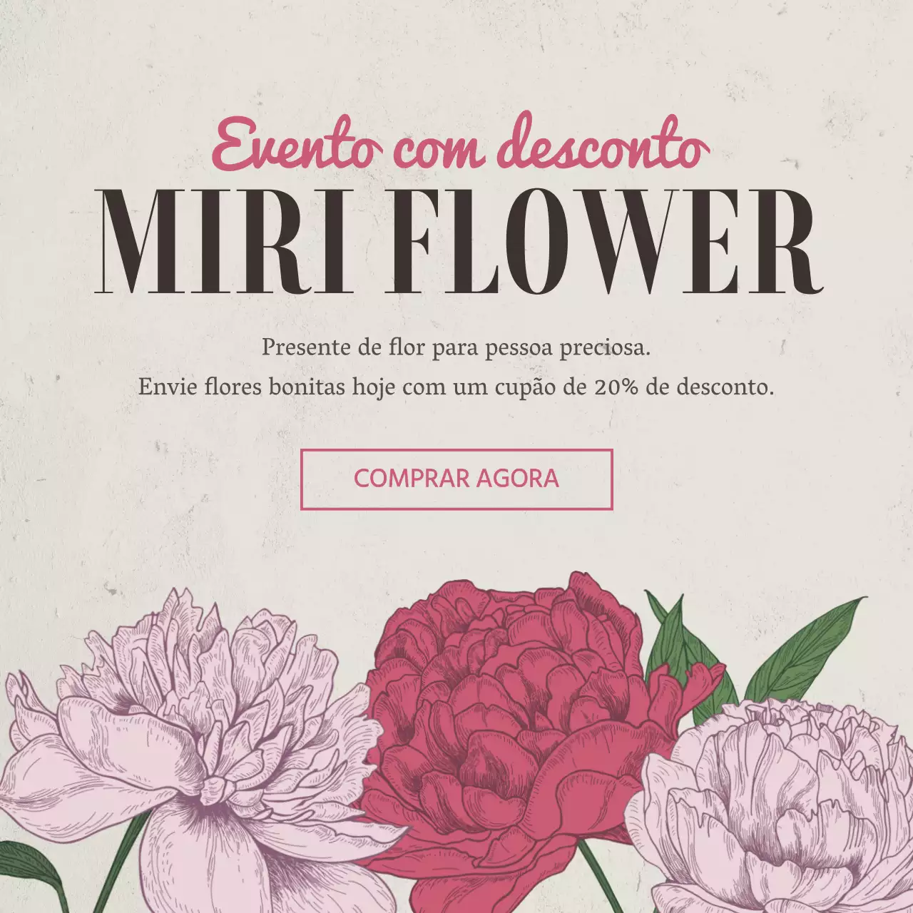 Entrega de flores