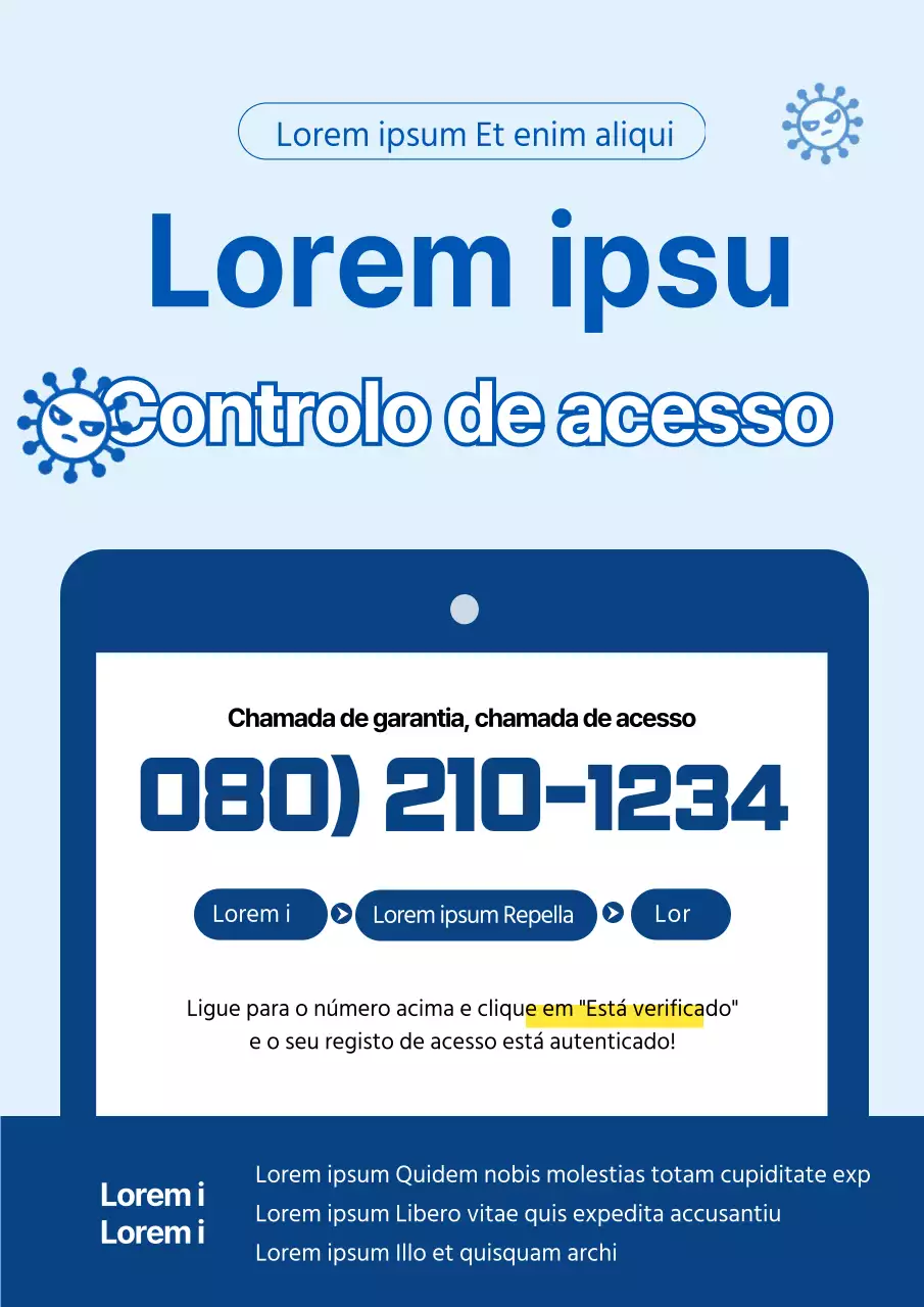 Controlo seguro do acesso às chamadas