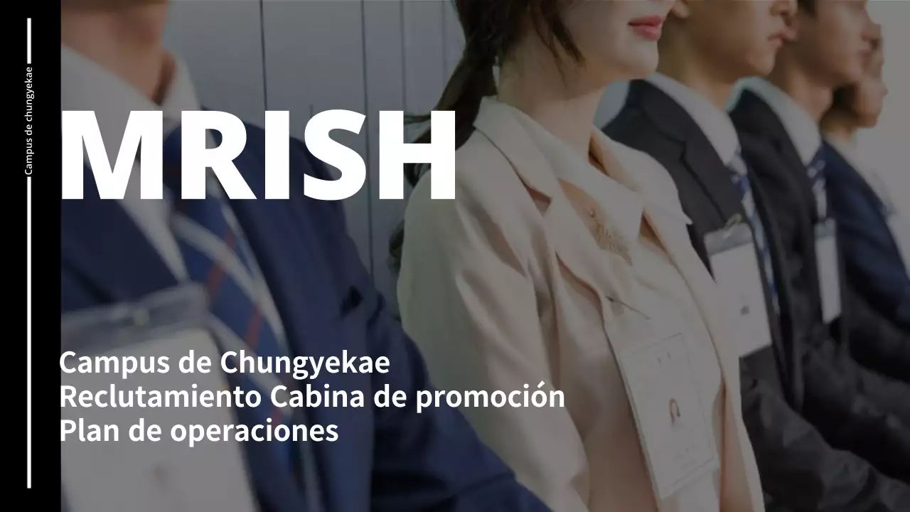 Informe de planificación del stand en blanco y negro