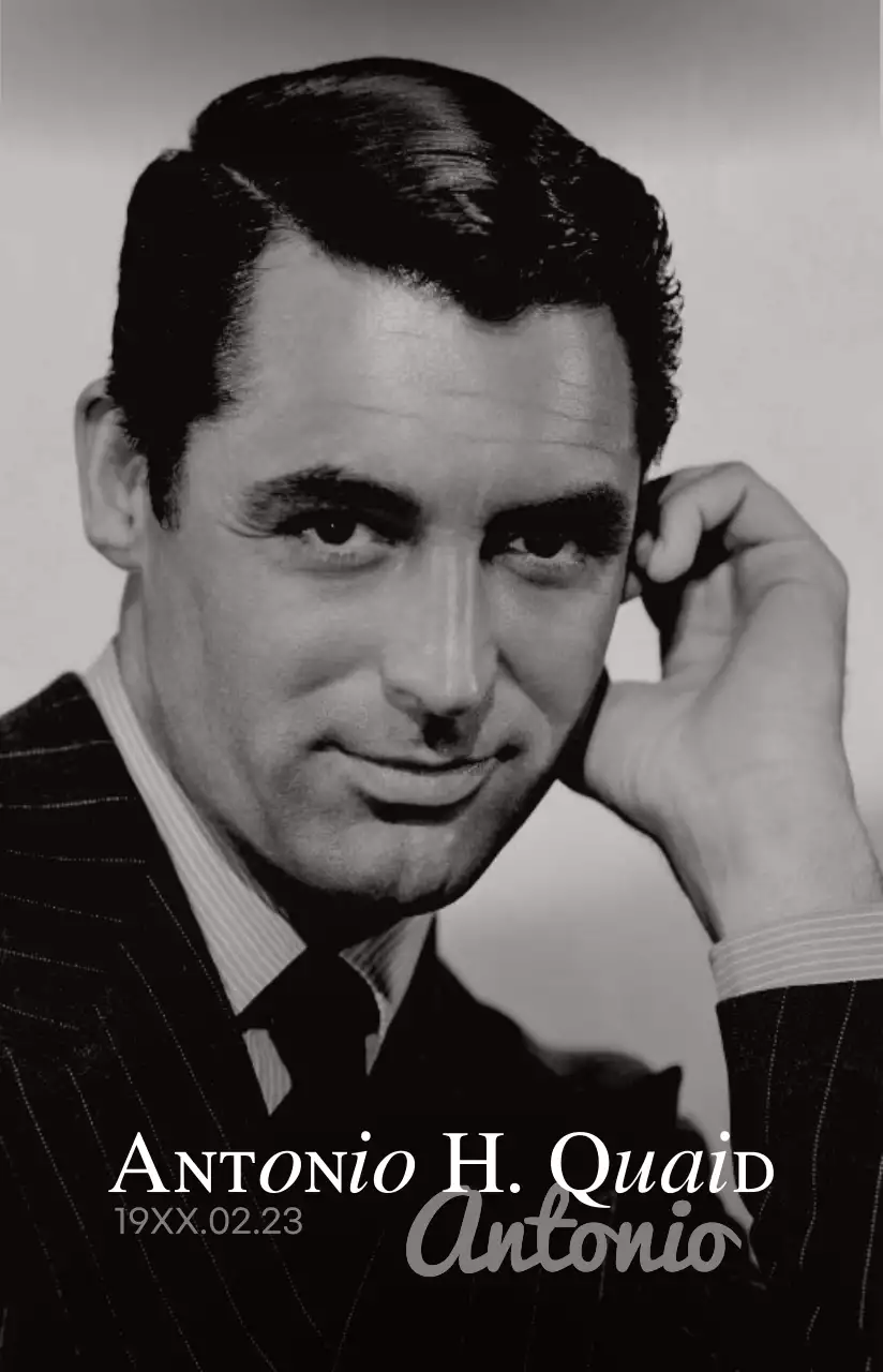 Una combinación tipográfica sencilla y moderna en blanco y negro para productos personalizados