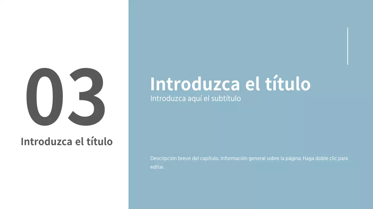 Presentaciones concisas