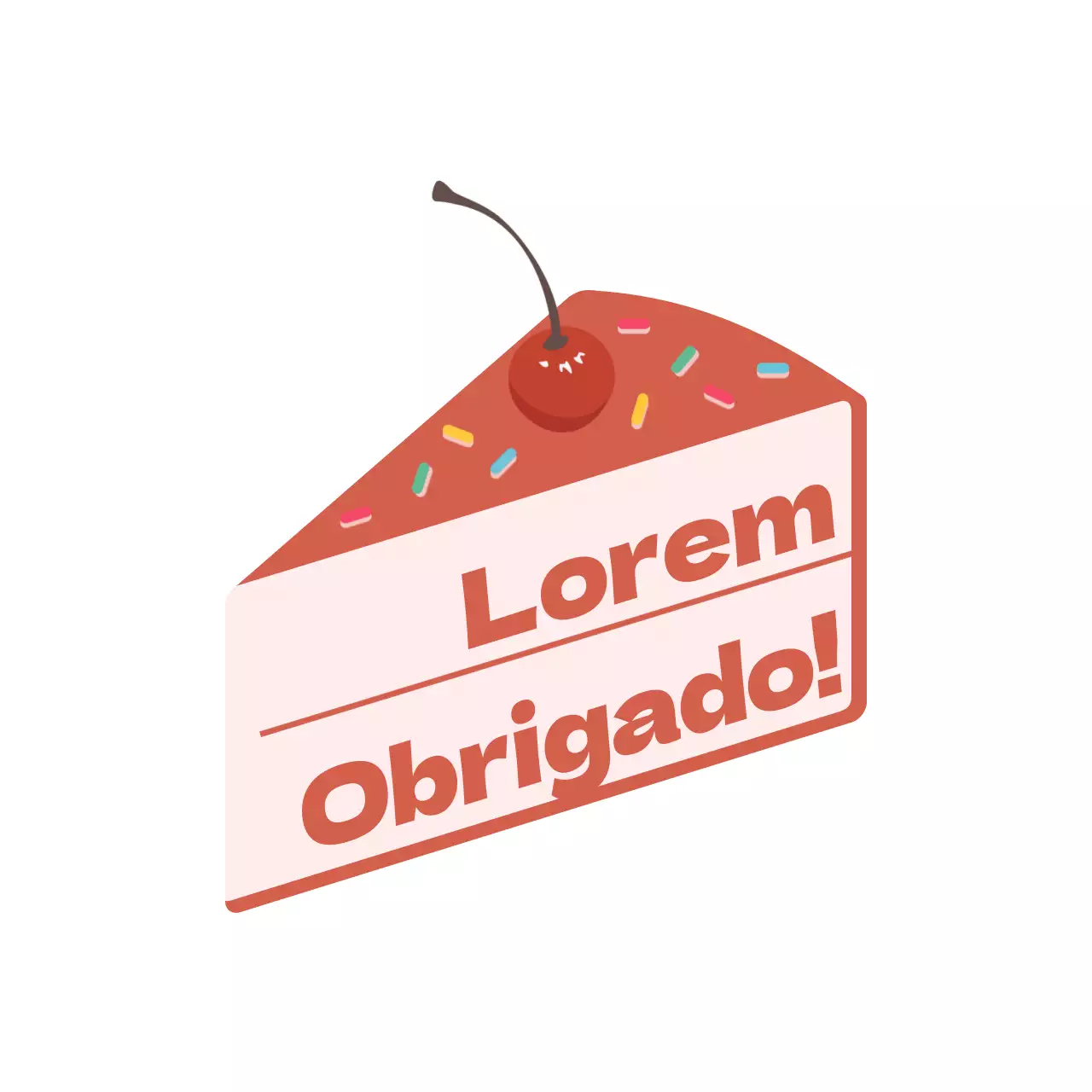 Um guia para um parto seguro em cor-de-rosa e multicolorido, com uma moldura de bolo bonita e elegante