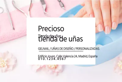 Preciosa tienda de uñas