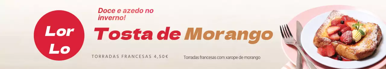 Tosta de morango