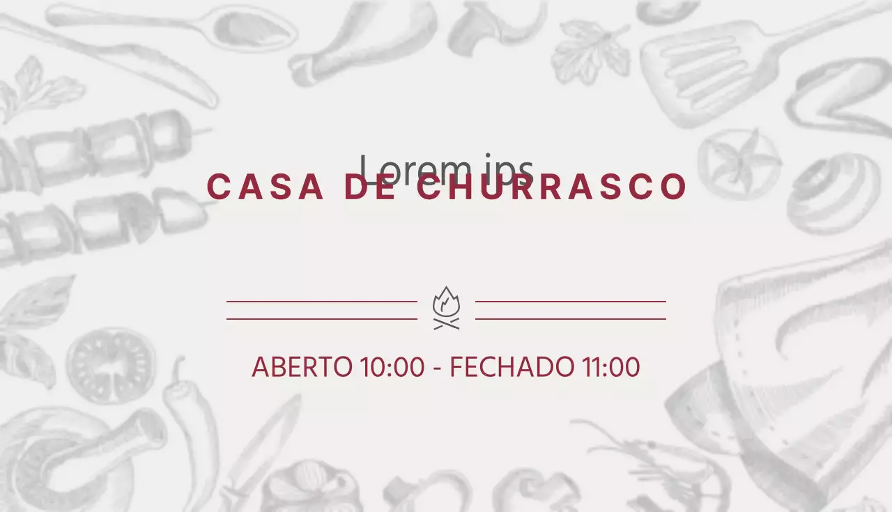 Casa de churrasco