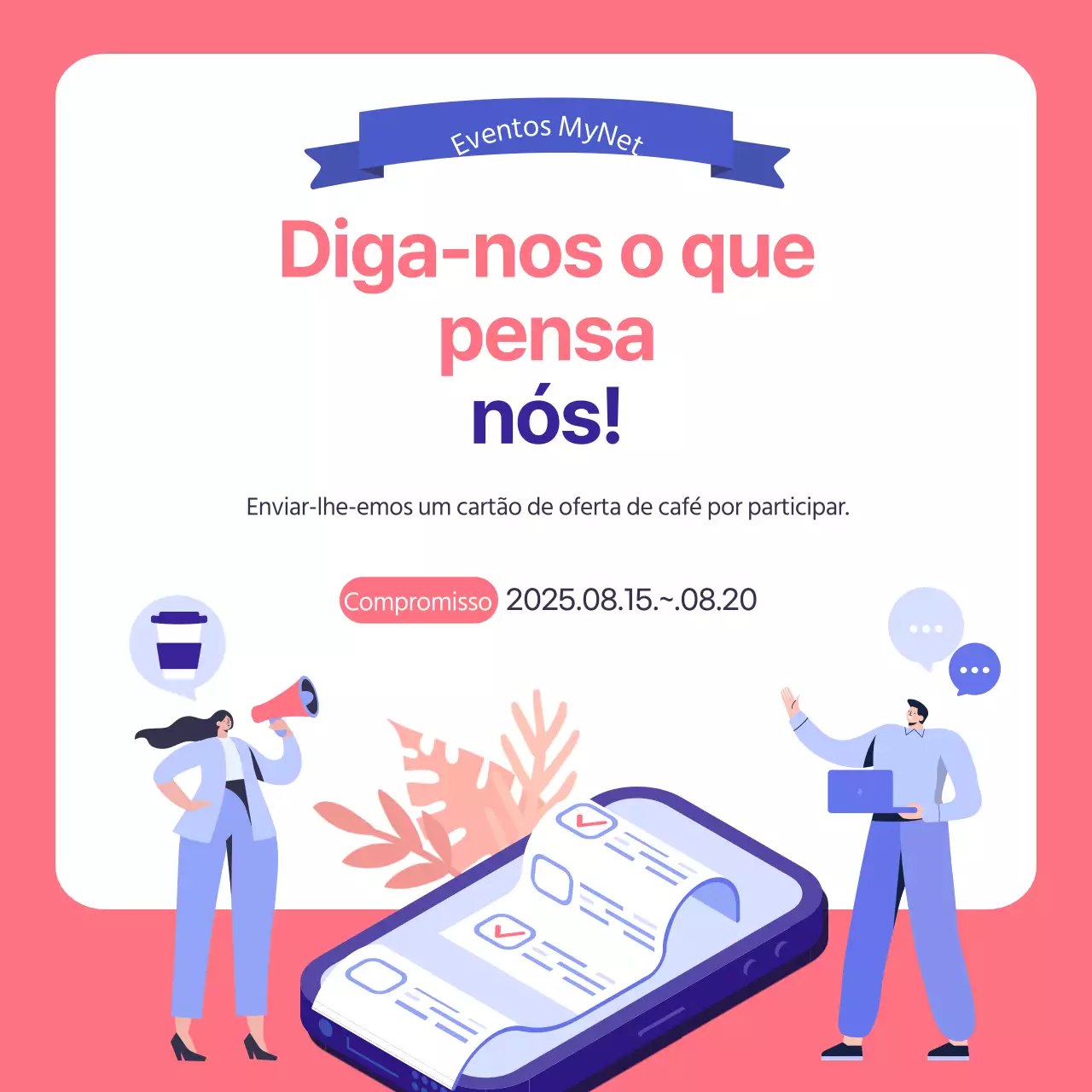 Evento de inquérito sobre a ilustração de cheques cor-de-rosa e azuis