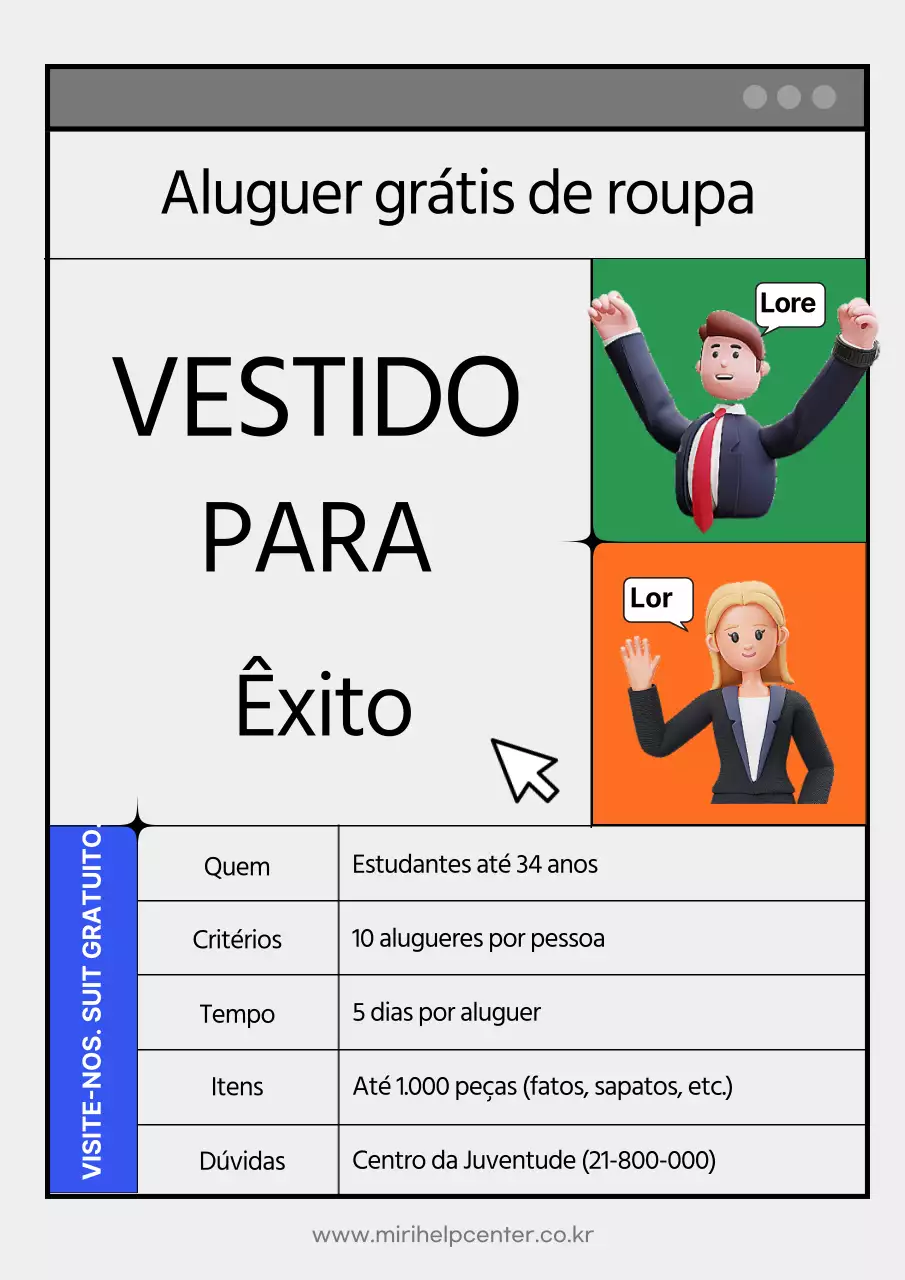 Alugar um fato em verdes neutros, laranjas e azuis com um conceito informático