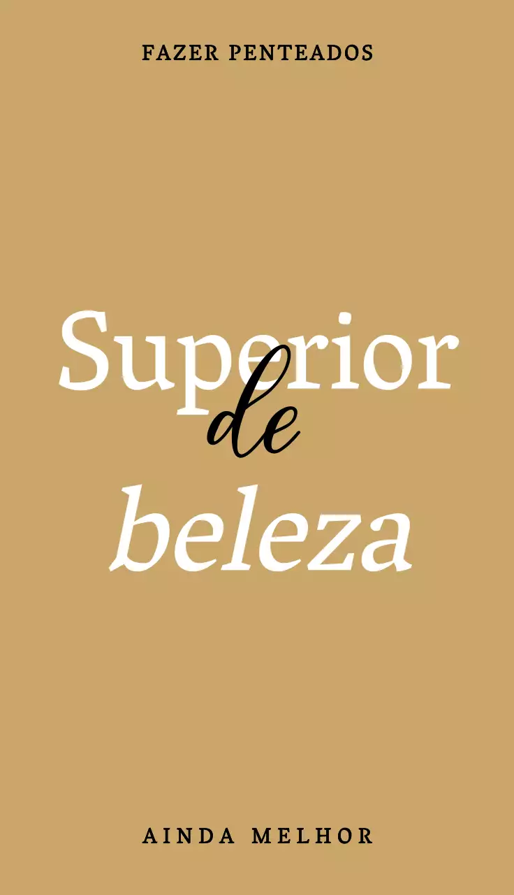 Promova o seu salão de cabeleireiro com um design simples em branco e preto