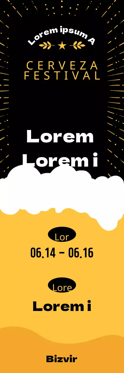 Bandera de la cerveza_fiesta de la cerveza