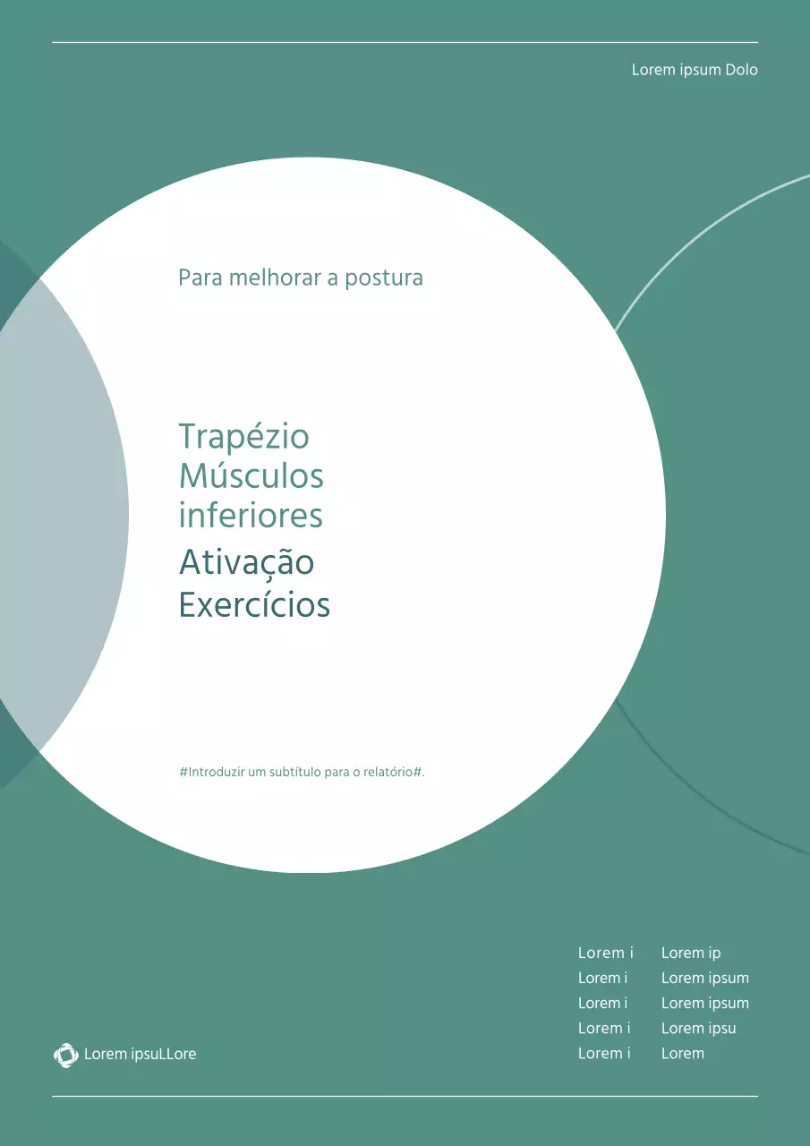 Uma capa simples, verde, limpa e que realça o título