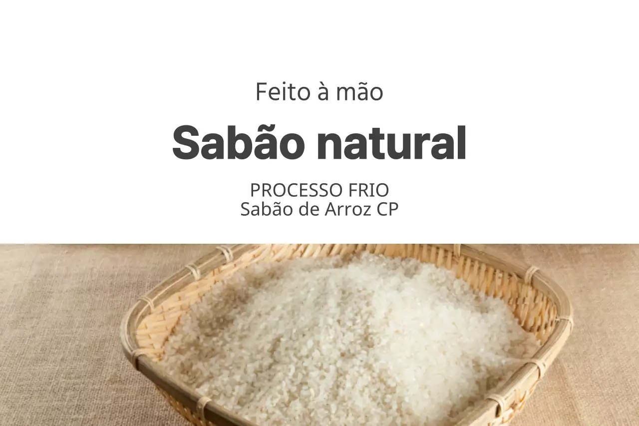 Sabão de arroz