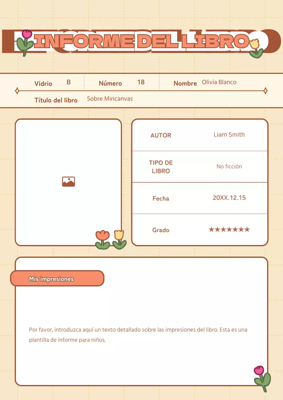 Informes de aprendizaje experimental con simpáticas ilustraciones