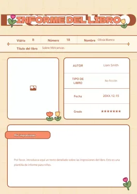 Informes de aprendizaje experimental con simpáticas ilustraciones