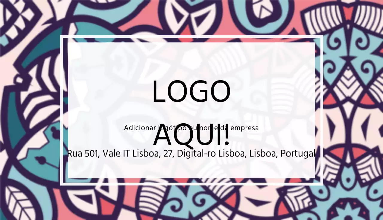 Cartões de visita promocionais