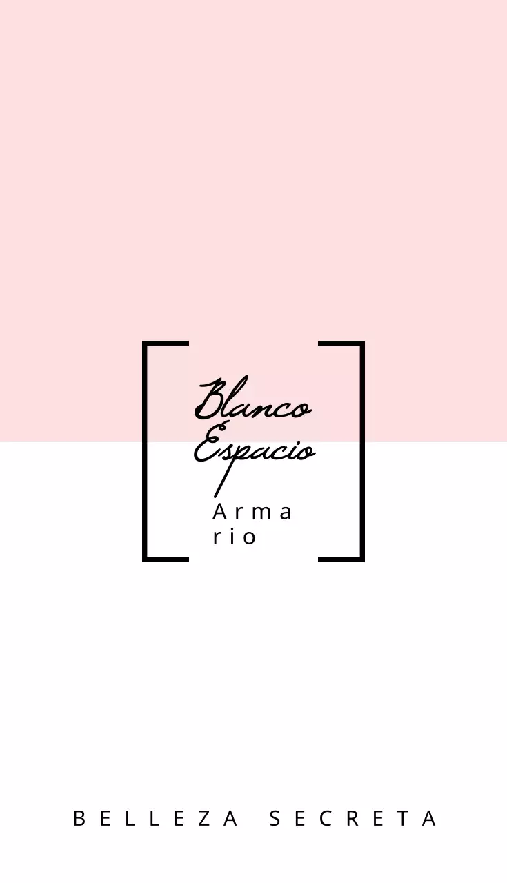 Espacio en blanco Armario
