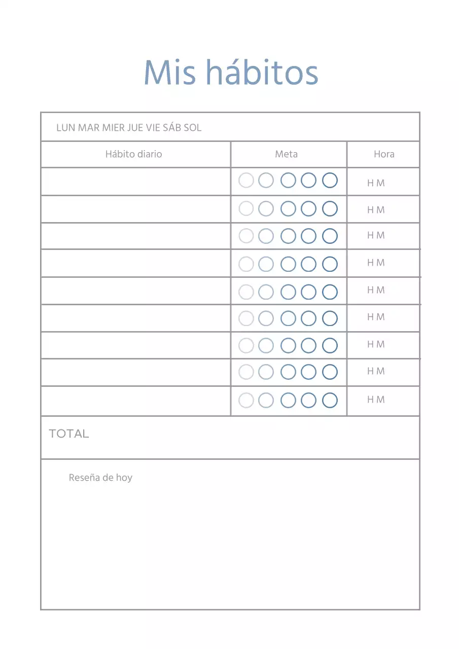 Póster con diseño de nota de agenda sencilla en blanco