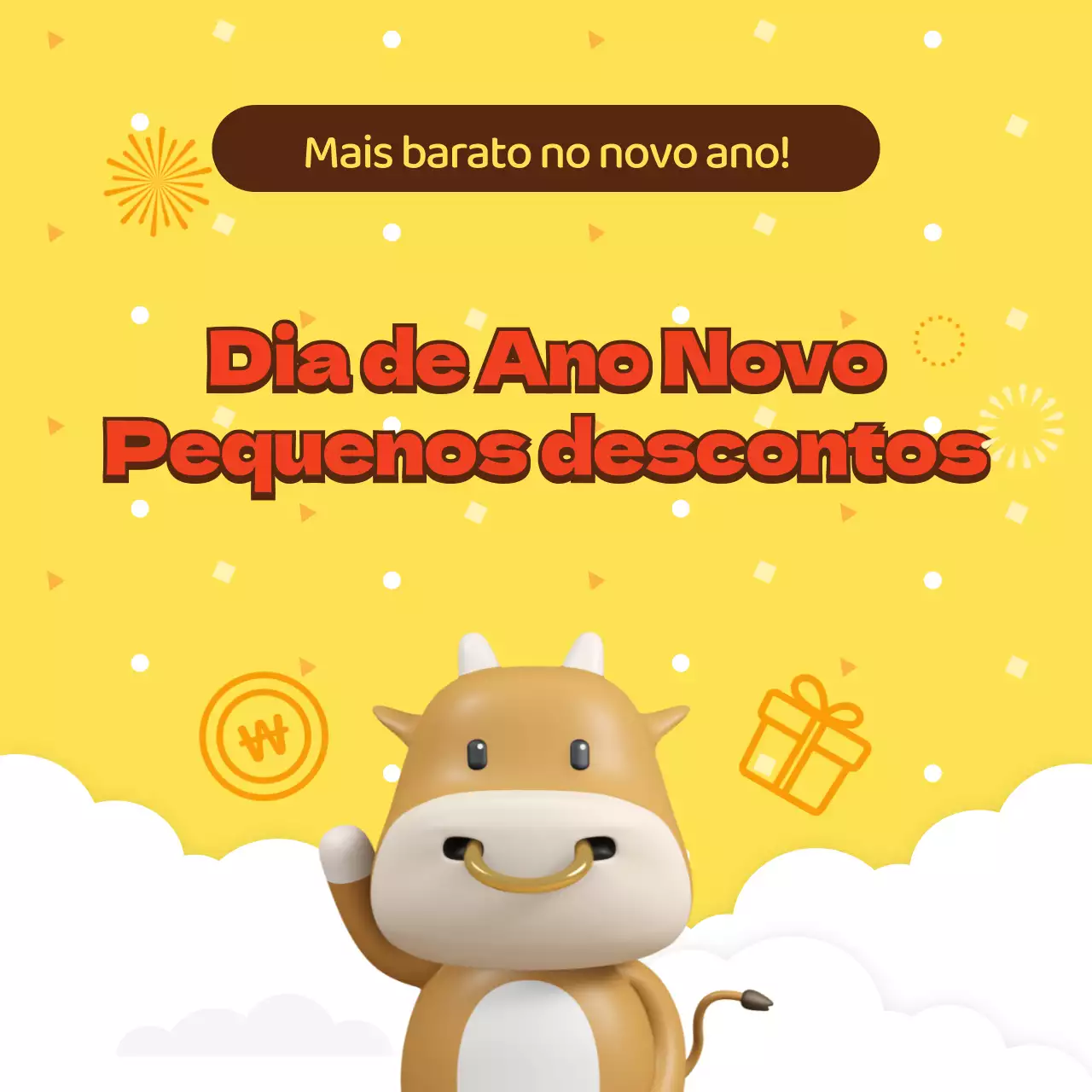 Pequenas poupanças para o Ano Novo